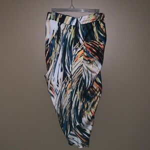 New York & Company Multicolor Swim Coverup